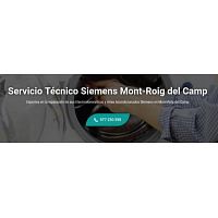 Servicio Técnico Siemens Mont-Roig del Camp 977208381